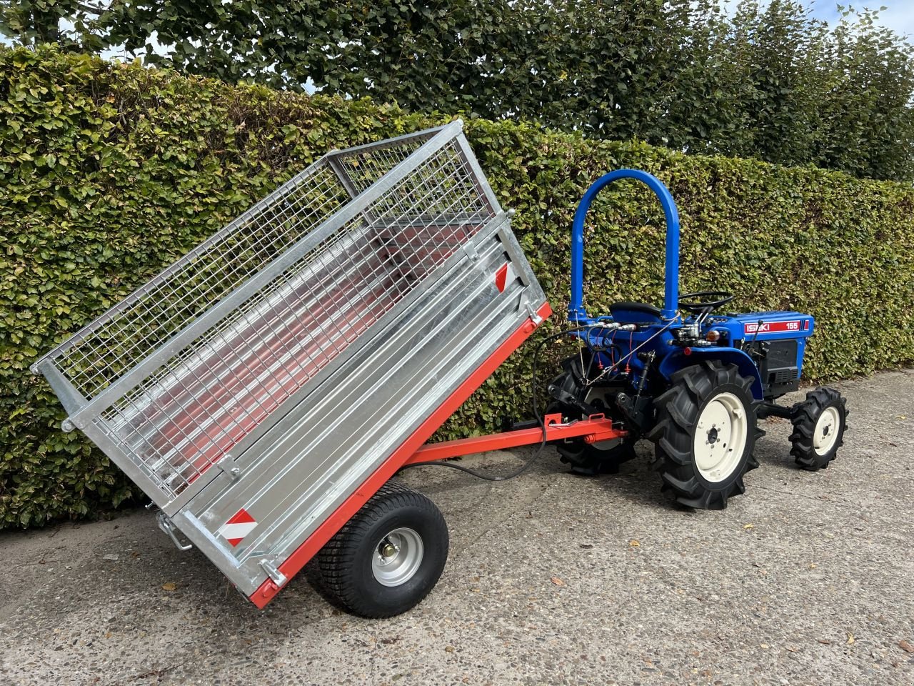 Traktor typu Sonstige ISEKI met Kiepwagen -Loofrekken TX155 4x4 16 pk Hydrauliek, Gebrauchtmaschine v Ulicoten (Obrázek 2)