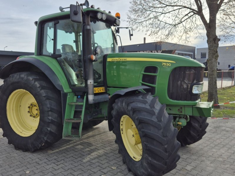 Traktor van het type Sonstige JOHN DEERE 7530 AP 50Kmh Lucht TLS, Gebrauchtmaschine in Schoonebeek