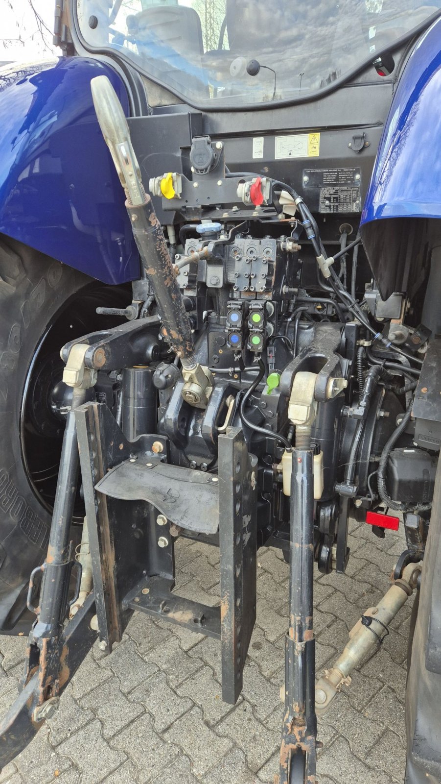 Traktor Türe ait Sonstige New Holland T7.230 PC 40Kmh Lucht Fronthef PTO BluePower, Gebrauchtmaschine içinde Schoonebeek (resim 7)