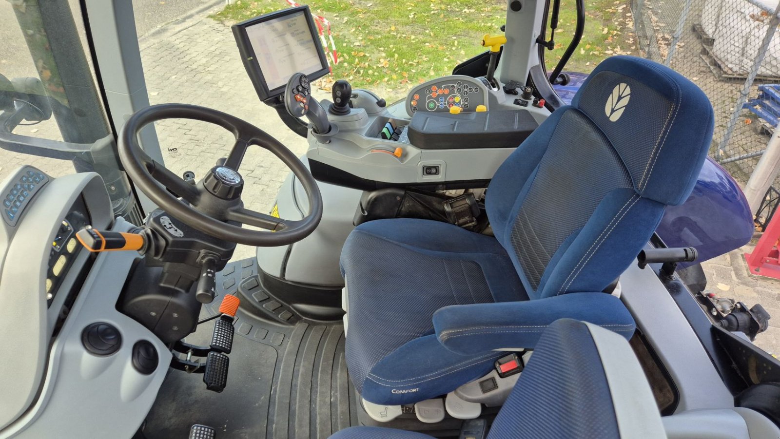 Traktor Türe ait Sonstige New Holland T7.230 PC 40Kmh Lucht Fronthef PTO BluePower, Gebrauchtmaschine içinde Schoonebeek (resim 9)