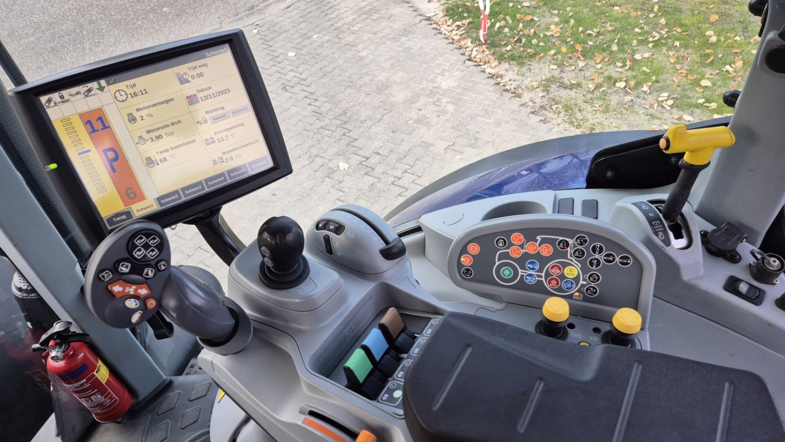 Traktor Türe ait Sonstige New Holland T7.230 PC 40Kmh Lucht Fronthef PTO BluePower, Gebrauchtmaschine içinde Schoonebeek (resim 10)