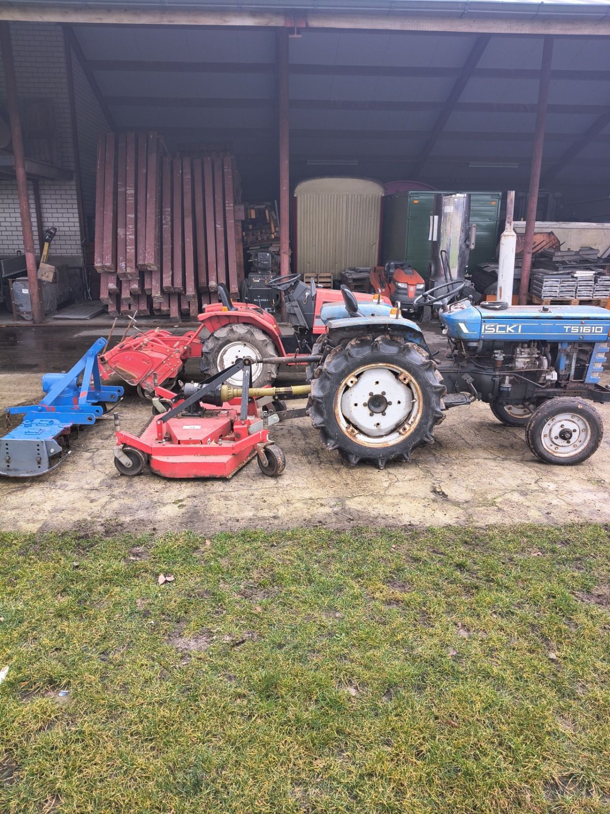 Traktor del tipo Sonstige Schaffer iseki Mitsubishi, Gebrauchtmaschine en Veldhoven (Imagen 9)