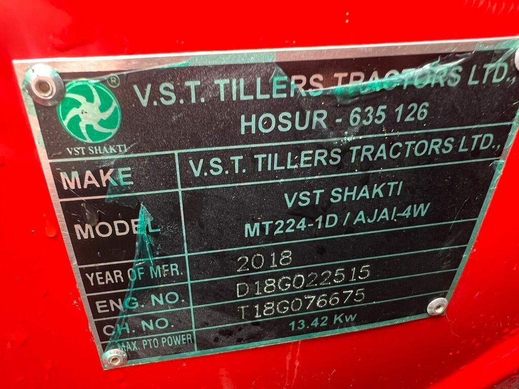 Traktor des Typs Sonstige Shakti VST MT 224- 1D, Gebrauchtmaschine in Druten (Bild 4)