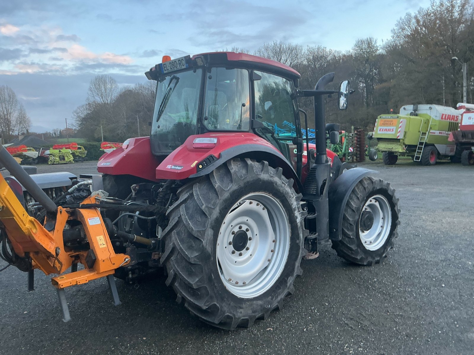 Traktor a típus Sonstige TRACTEUR CASE IH LUXXUM 110, Gebrauchtmaschine ekkor: ST CLEMENT DE LA PLACE (Kép 8)
