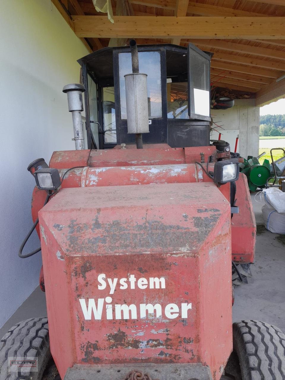 Traktor Türe ait Sonstige Trägerfahrzeug für Staplergerüst oder Silokamm, Gebrauchtmaschine içinde Wlpertskirchen (resim 3)