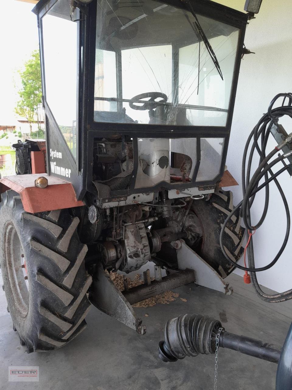 Traktor Türe ait Sonstige Trägerfahrzeug für Staplergerüst oder Silokamm, Gebrauchtmaschine içinde Wlpertskirchen (resim 4)