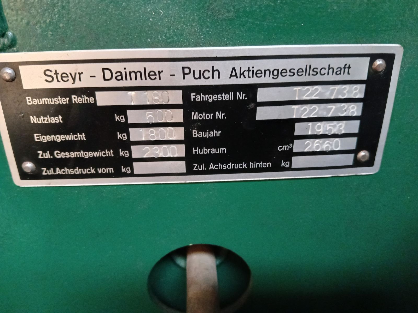 Traktor от тип Steyr 180, Gebrauchtmaschine в Burgkirchen (Снимка 5)