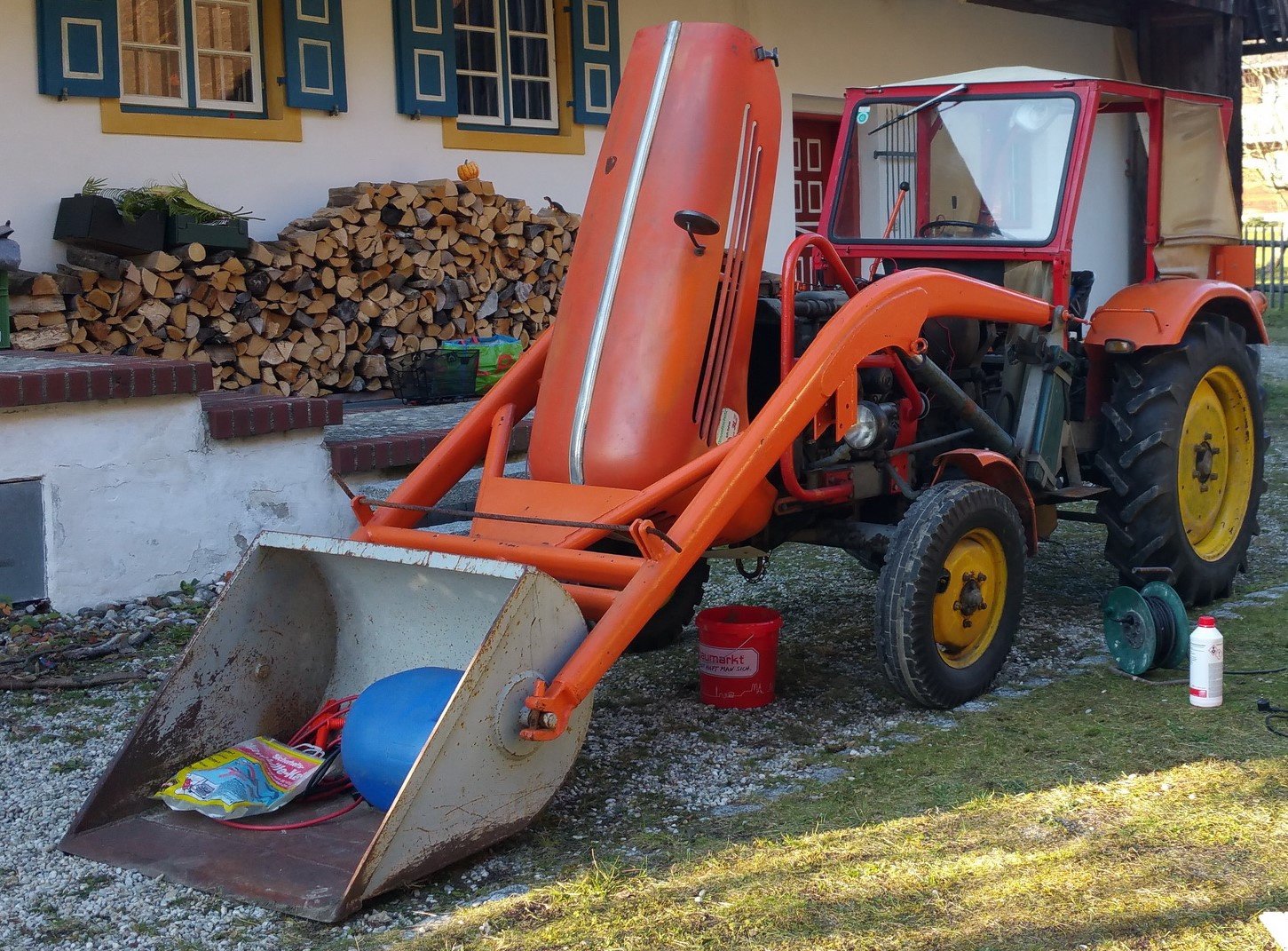 Traktor van het type Steyr 188, Gebrauchtmaschine in Freising (Foto 3)