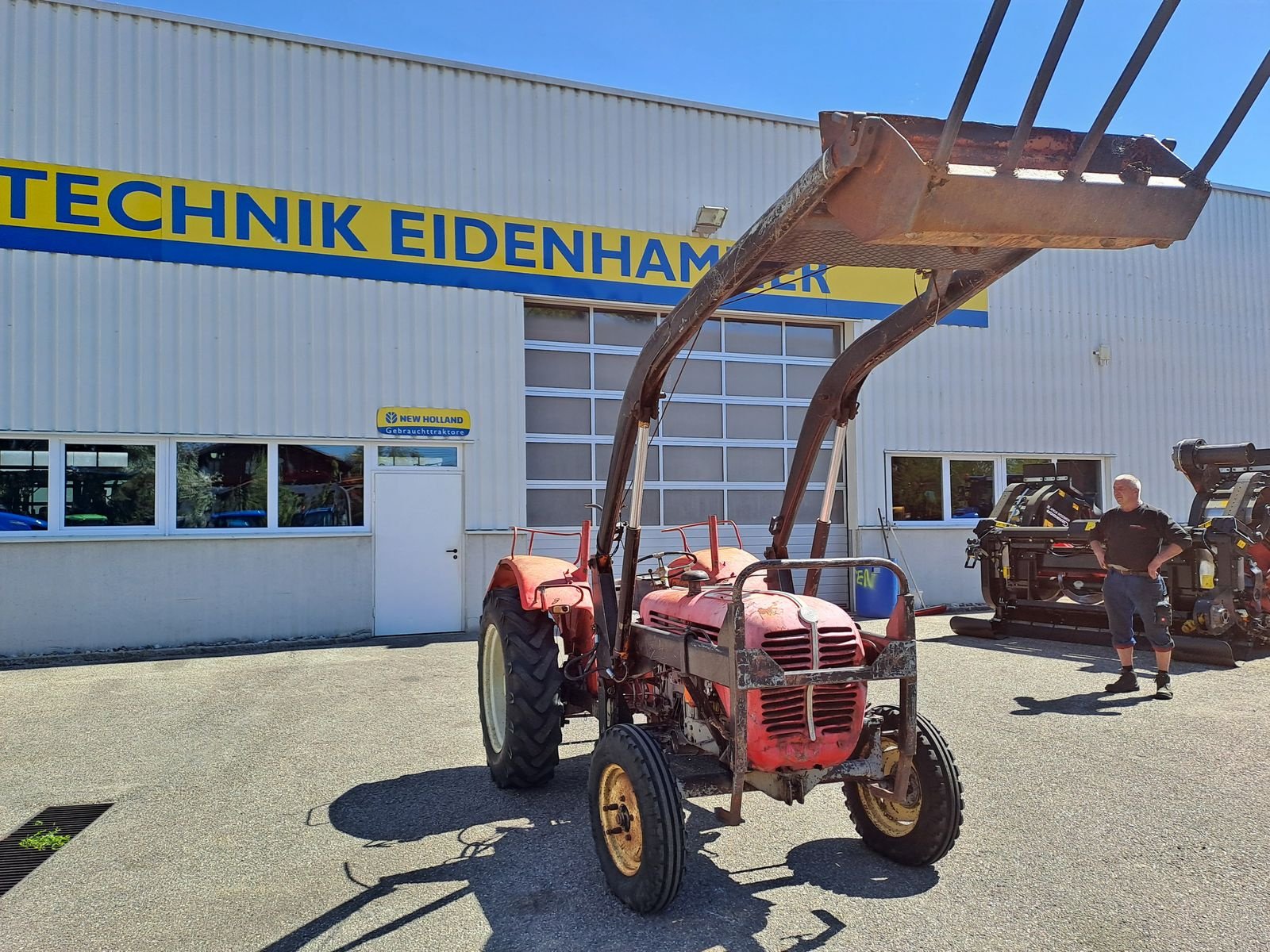 Traktor a típus Steyr 190, Gebrauchtmaschine ekkor: Burgkirchen (Kép 3)