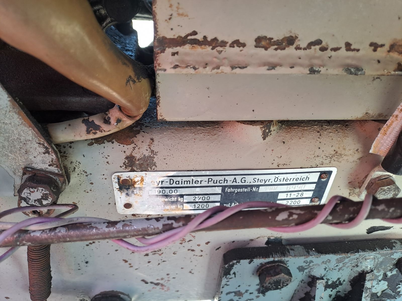 Traktor a típus Steyr 190, Gebrauchtmaschine ekkor: Burgkirchen (Kép 13)