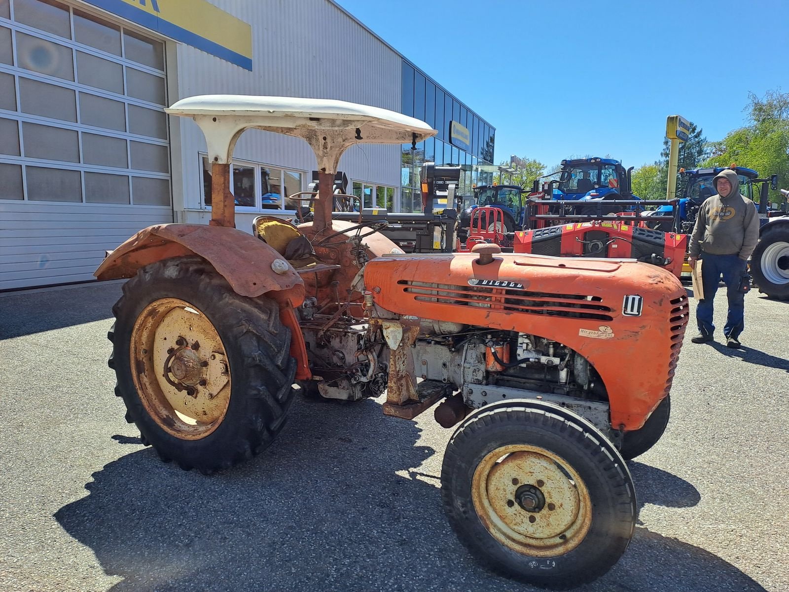 Traktor typu Steyr 190, Gebrauchtmaschine w Burgkirchen (Zdjęcie 4)