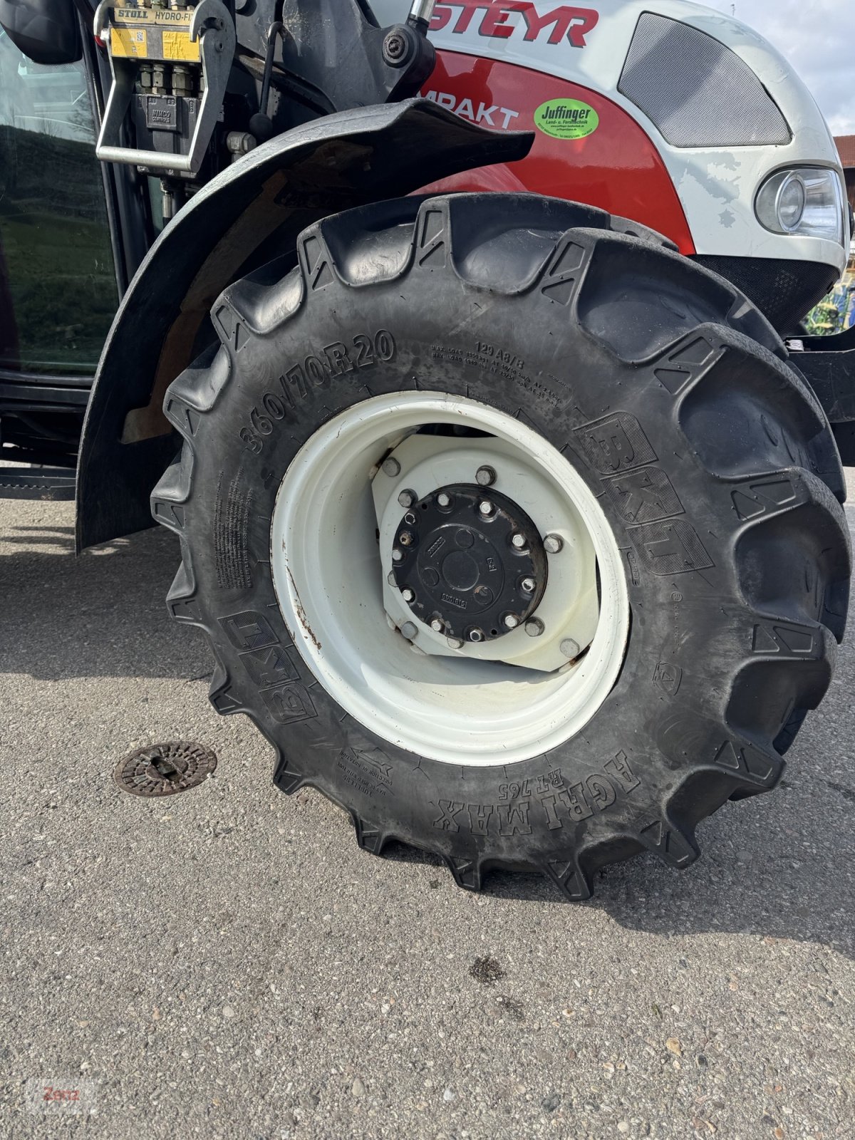 Traktor типа Steyr 370 Kompakt, Gebrauchtmaschine в Gars (Фотография 8)