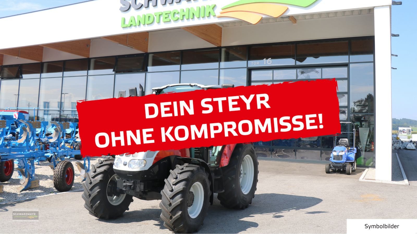 Traktor des Typs Steyr 4055 Kompakt S, Neumaschine in Aurolzmünster (Bild 2)