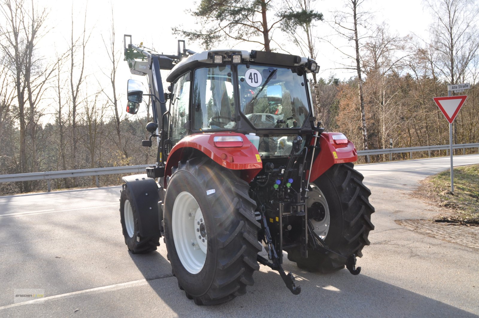 Traktor a típus Steyr 4055 S Kompakt, Neumaschine ekkor: Lalling (Kép 8)