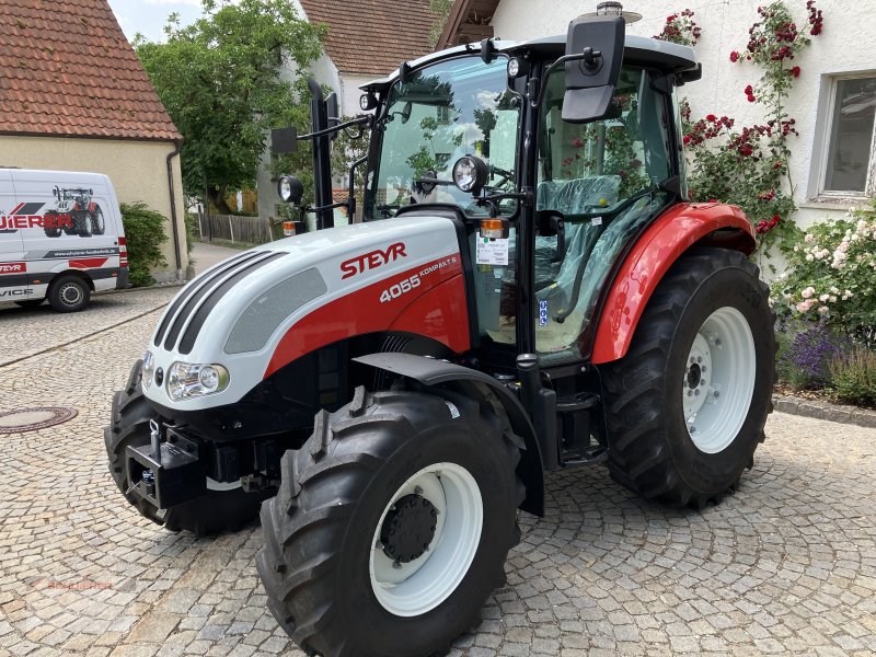 Traktor tip Steyr 4055 S Kompakt, Neumaschine in Schwandorf (Poză 1)