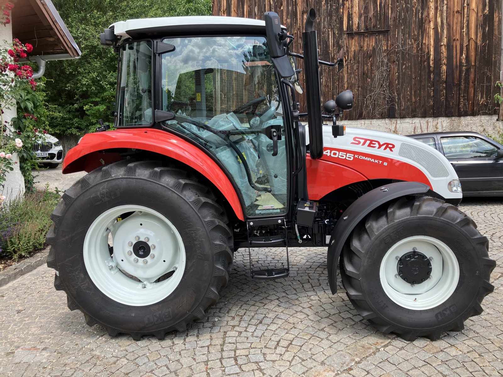 Traktor tip Steyr 4055 S Kompakt, Neumaschine in Schwandorf (Poză 3)