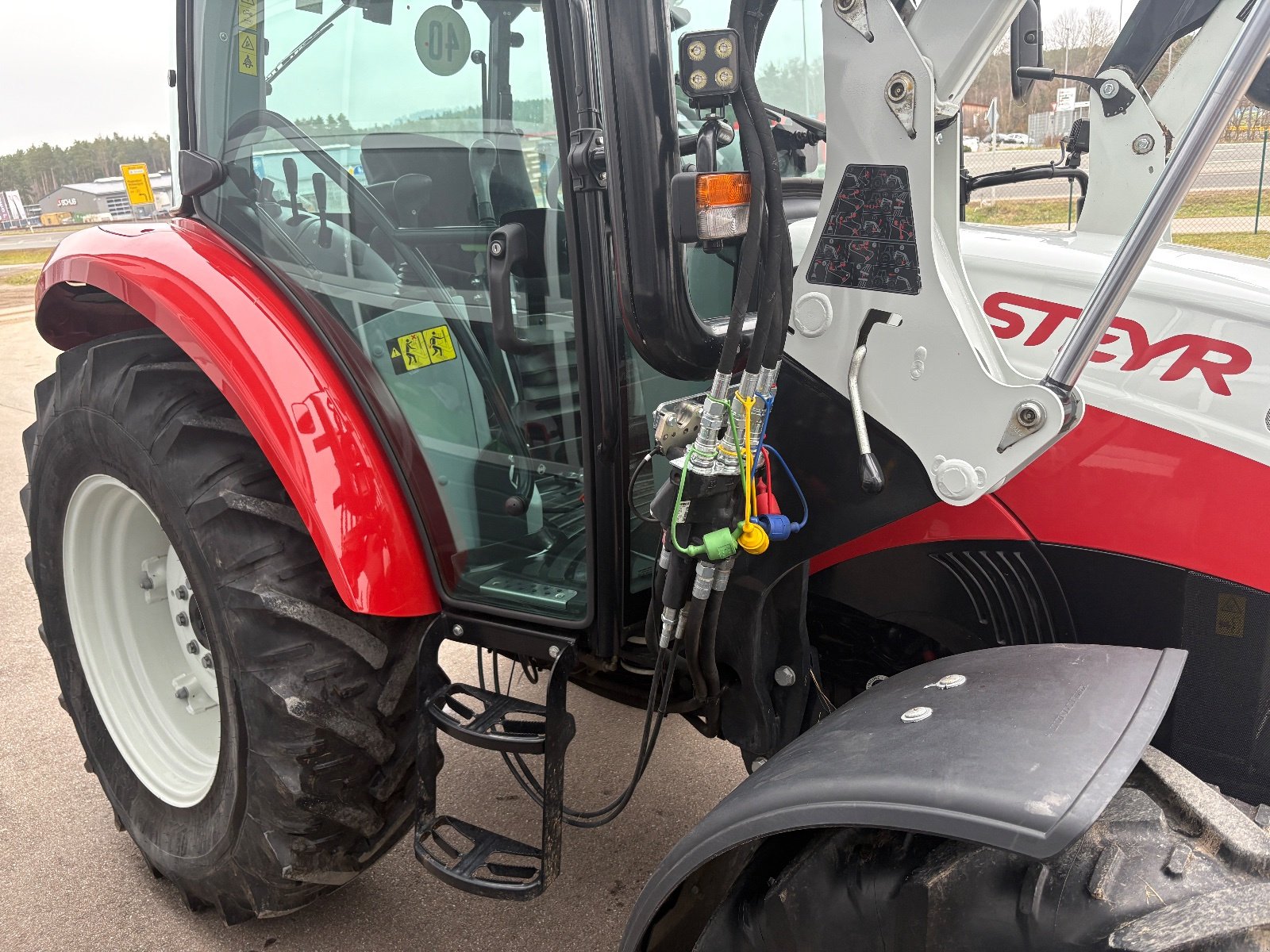 Traktor typu Steyr 4055 S Kompakt, Gebrauchtmaschine w Nittenau (Zdjęcie 5)