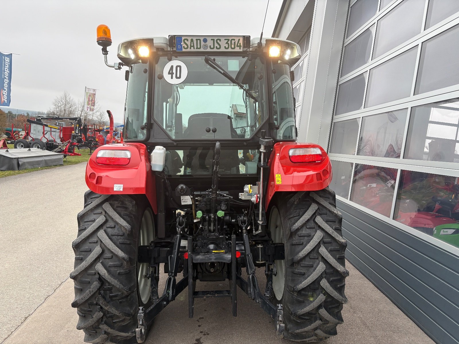 Traktor typu Steyr 4055 S Kompakt, Gebrauchtmaschine w Nittenau (Zdjęcie 8)