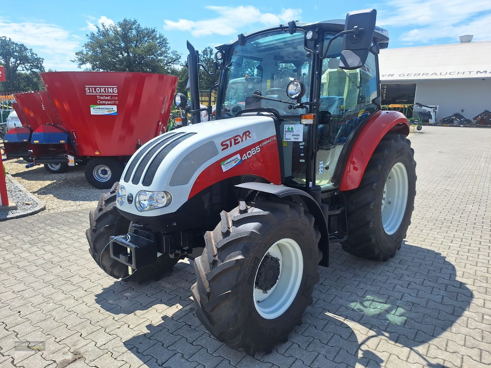 Traktor типа Steyr 4065 Kompakt S, Gebrauchtmaschine в Aurolzmünster (Фотография 9)