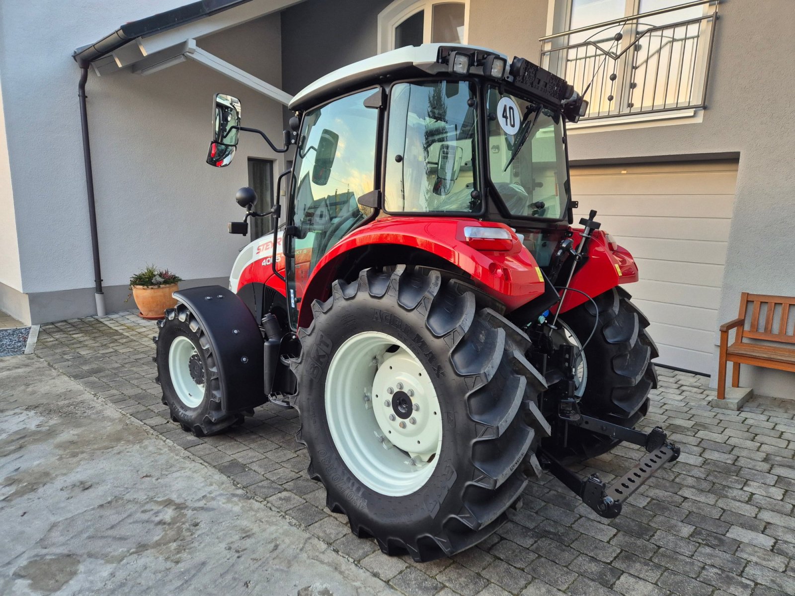 Traktor tip Steyr 4065 S Kompakt, Neumaschine in Petersdorf (Poză 3)