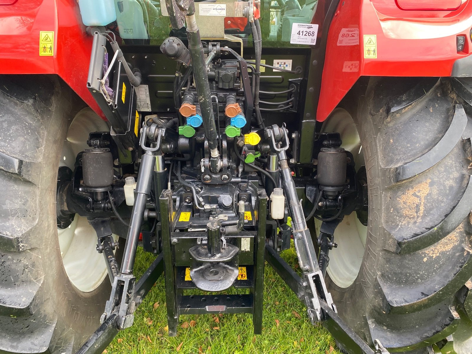 Traktor Türe ait Steyr 4075 Eco Kompakt Multi, Gebrauchtmaschine içinde Dürrwangen (resim 2)