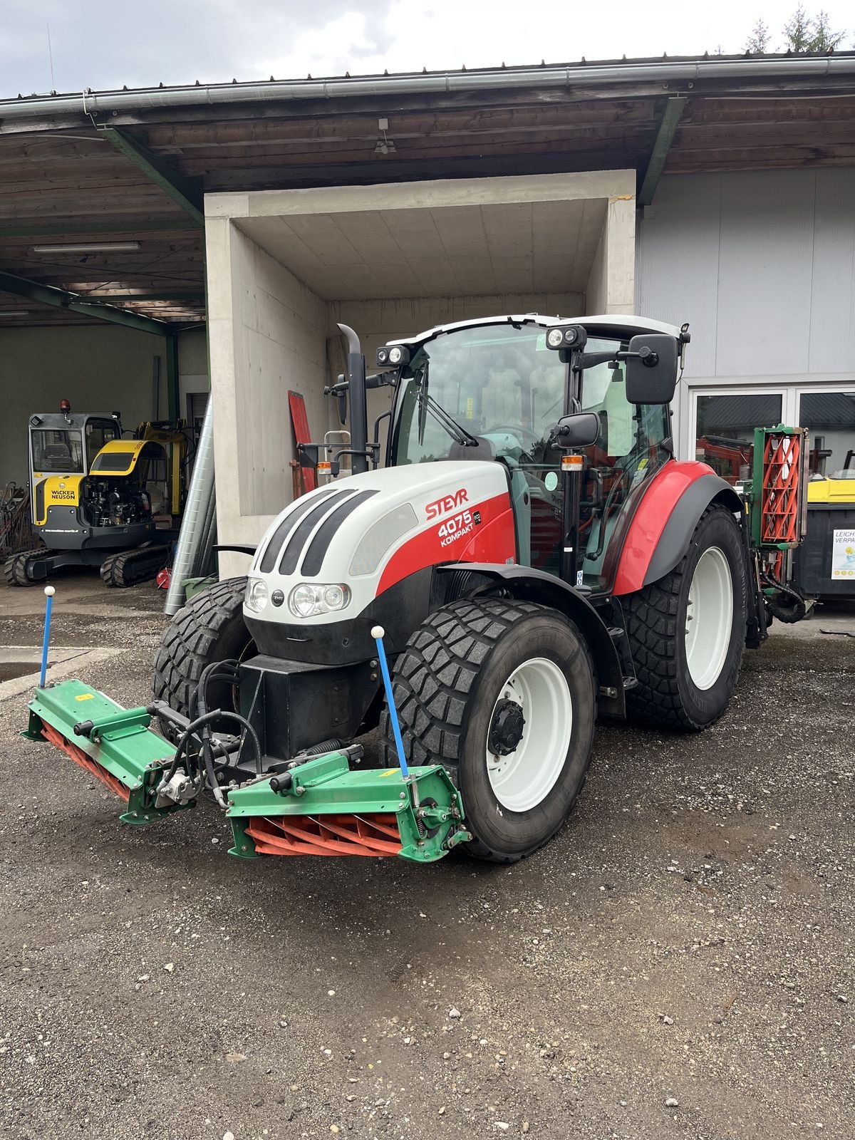 Traktor van het type Steyr 4075 Kompakt ET Profi, Gebrauchtmaschine in Bad Leonfelden (Foto 1)