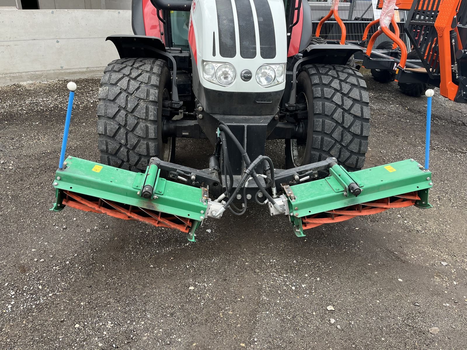 Traktor van het type Steyr 4075 Kompakt ET Profi, Gebrauchtmaschine in Bad Leonfelden (Foto 3)