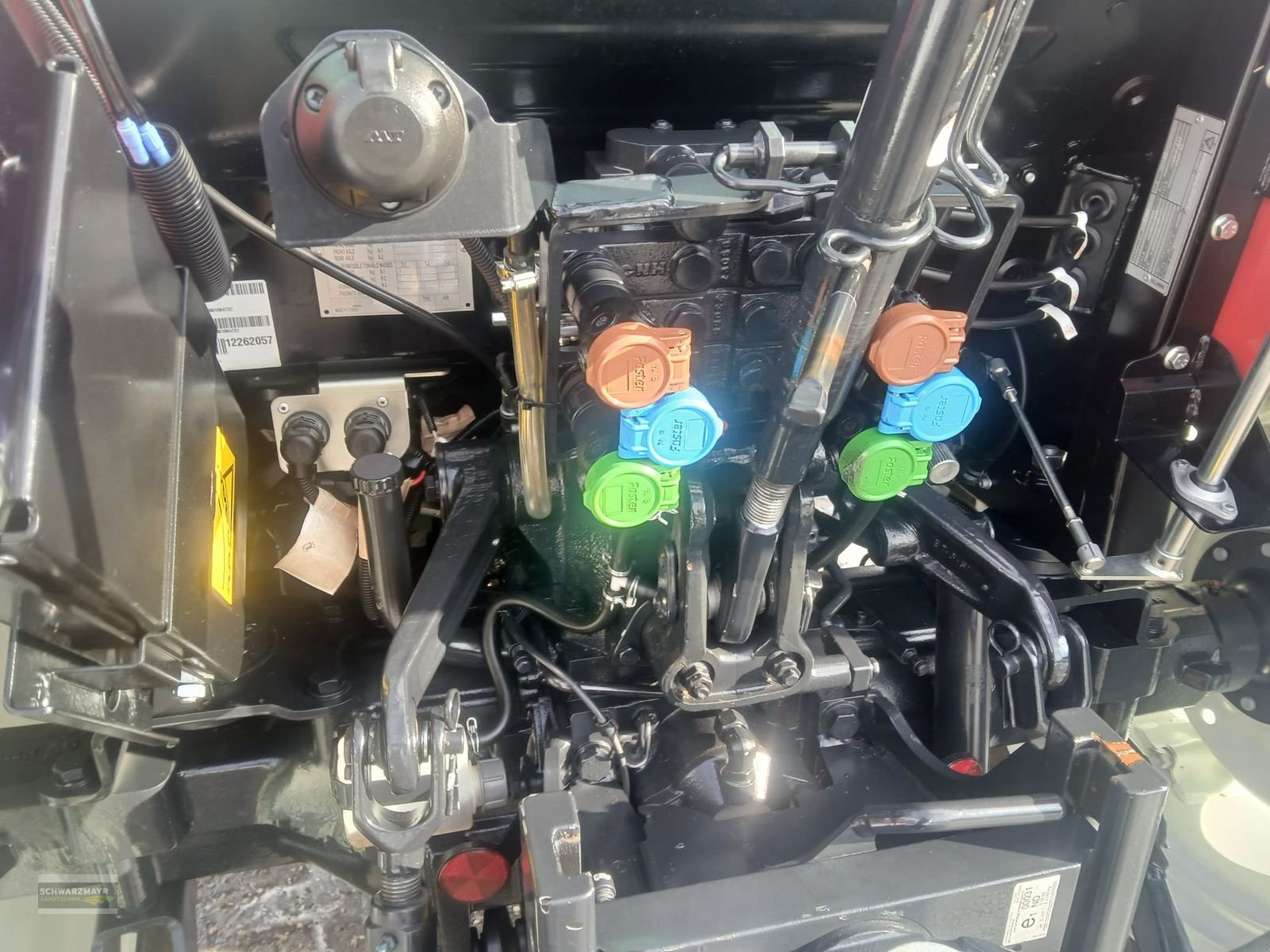 Traktor Türe ait Steyr 4075 Kompakt S St.V, Gebrauchtmaschine içinde Aurolzmünster (resim 8)