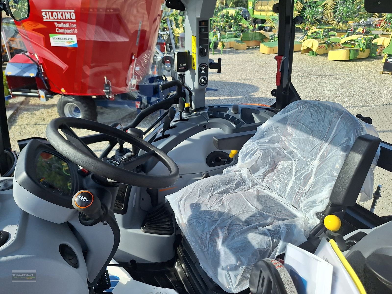 Traktor typu Steyr 4075 Kompakt S, Neumaschine v Aurolzmünster (Obrázek 13)