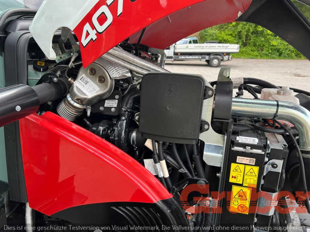 Traktor van het type Steyr 4075 Kompakt S, Neumaschine in Ampfing (Foto 6)