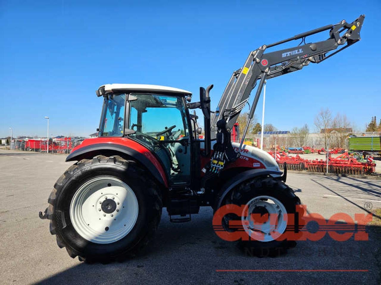 Traktor типа Steyr 4075 Kompakt, Gebrauchtmaschine в Ampfing (Фотография 2)