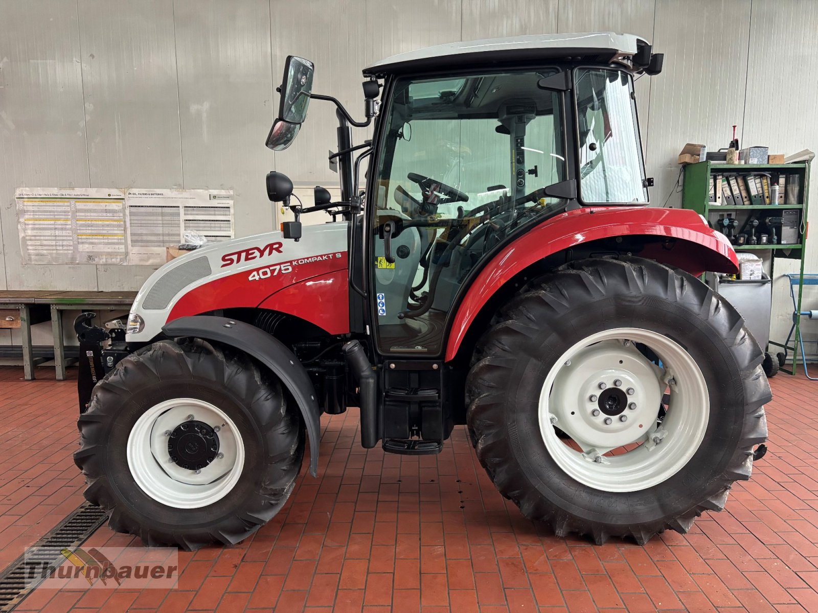 Traktor tip Steyr 4075 Kompakt, Neumaschine in Cham (Poză 3)