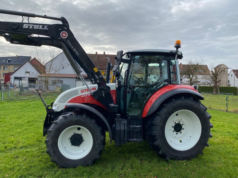 Traktor van het type Steyr 4075 Kompakt, Gebrauchtmaschine in Dürrwangen (Foto 1)
