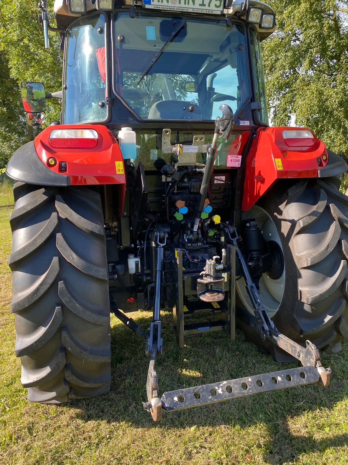 Traktor des Typs Steyr 4075 Kompakt, Gebrauchtmaschine in Dürrwangen (Bild 11)