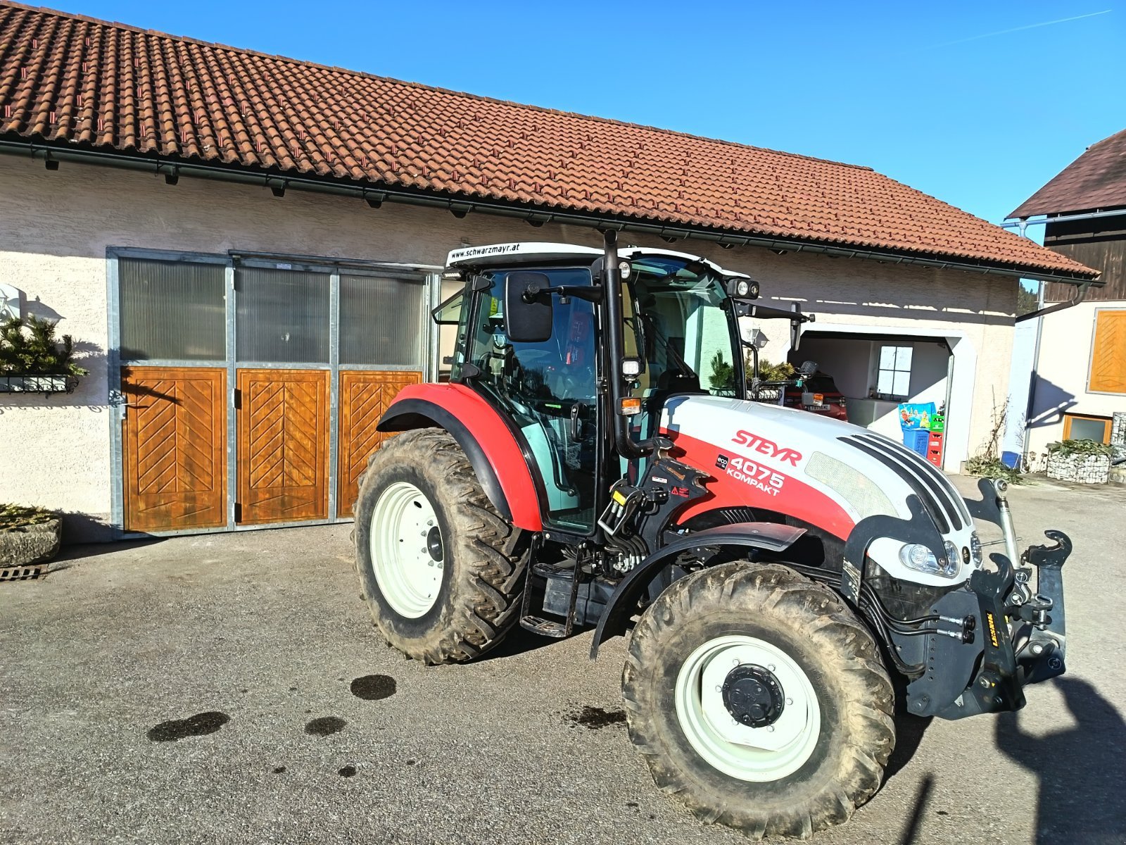 Traktor του τύπου Steyr 4075 Kompakt, Gebrauchtmaschine σε Kaltenberg (Φωτογραφία 3)