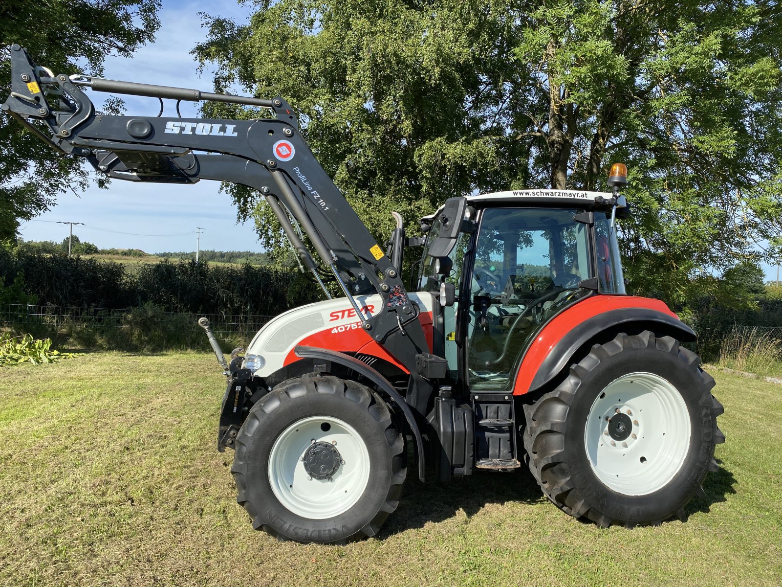 Traktor του τύπου Steyr 4075 Kompakt, Gebrauchtmaschine σε Feuchtwangen (Φωτογραφία 5)