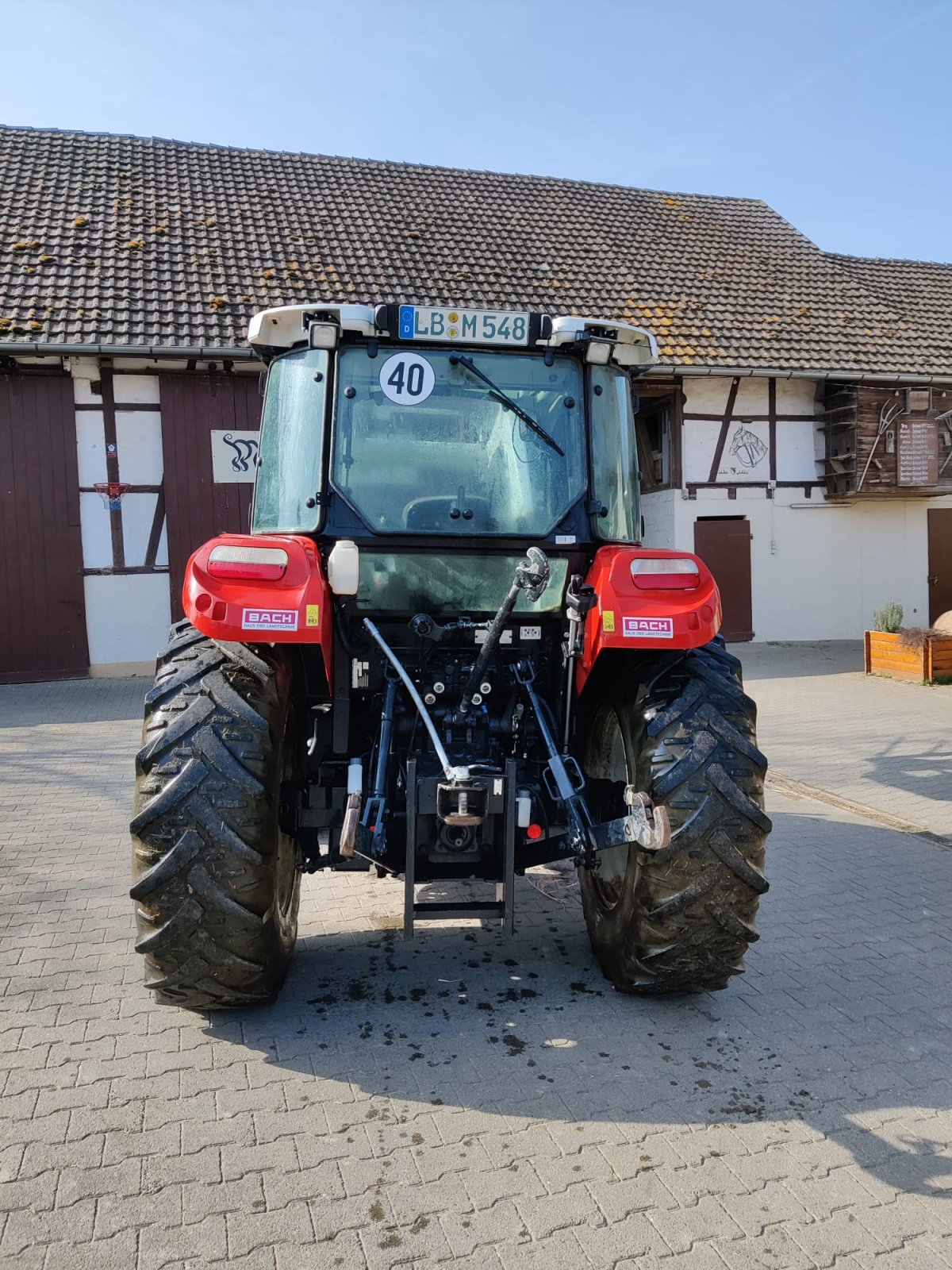 Traktor Türe ait Steyr 4075 Kompakt, Gebrauchtmaschine içinde Ditzingen (resim 2)