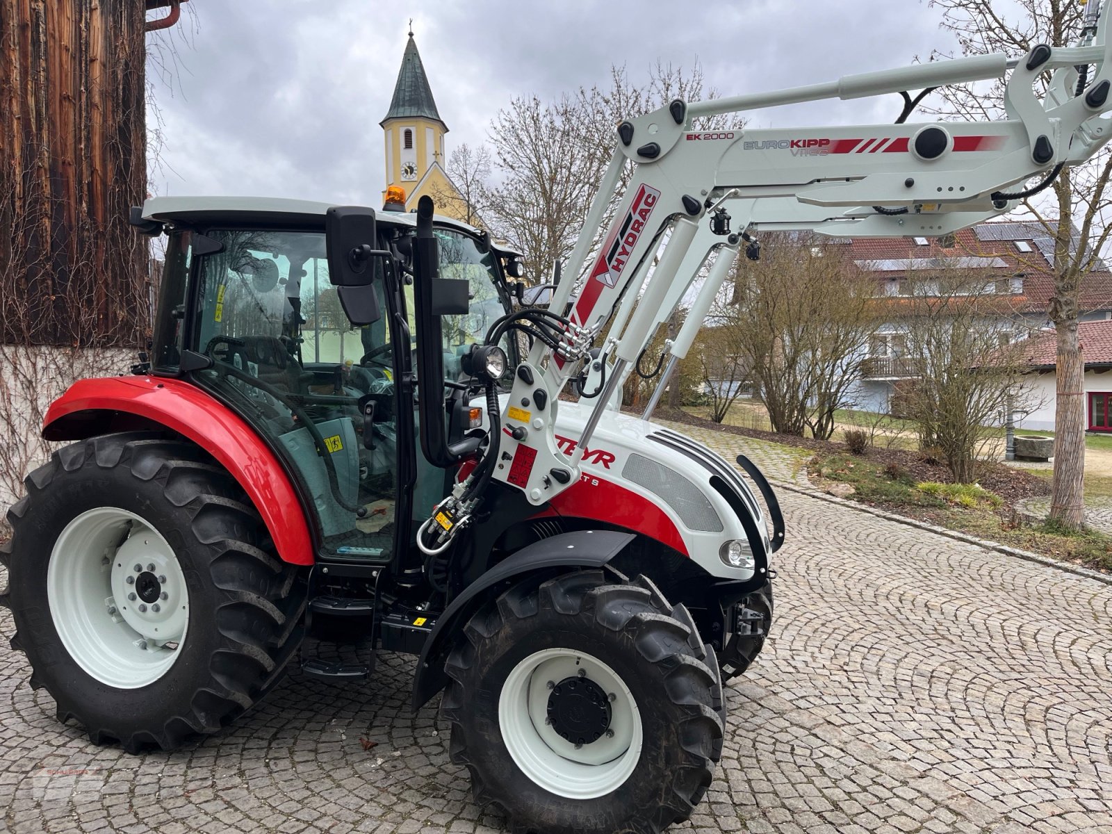Traktor del tipo Steyr 4075 S Kompakt, Neumaschine In Schwandorf (Immagine 1)