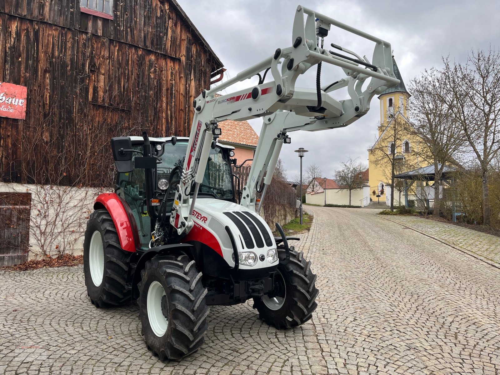 Traktor del tipo Steyr 4075 S Kompakt, Neumaschine In Schwandorf (Immagine 2)