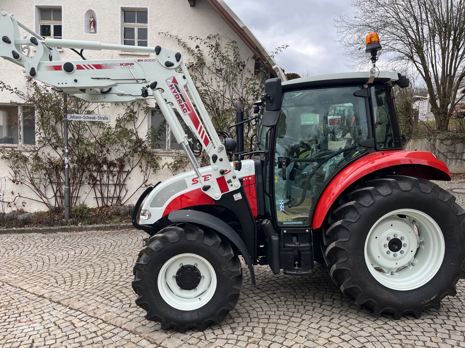 Traktor del tipo Steyr 4075 S Kompakt, Neumaschine In Schwandorf (Immagine 4)