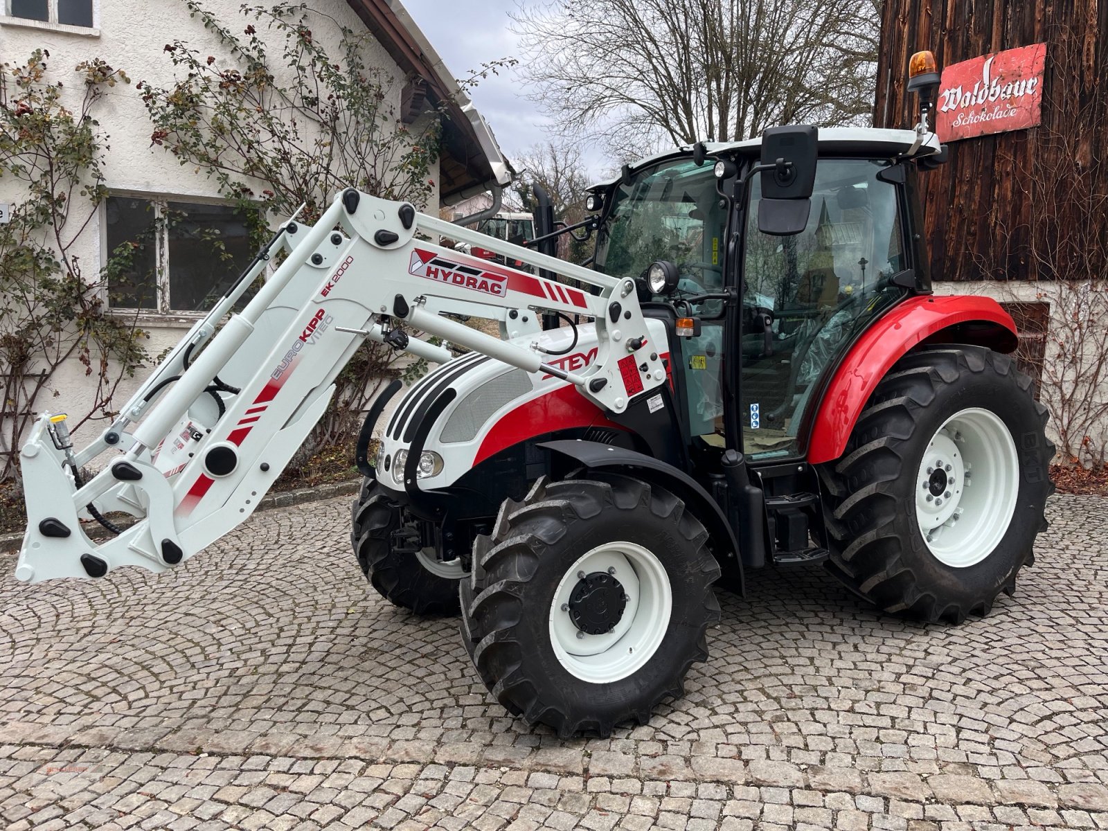 Traktor del tipo Steyr 4075 S Kompakt, Neumaschine In Schwandorf (Immagine 5)