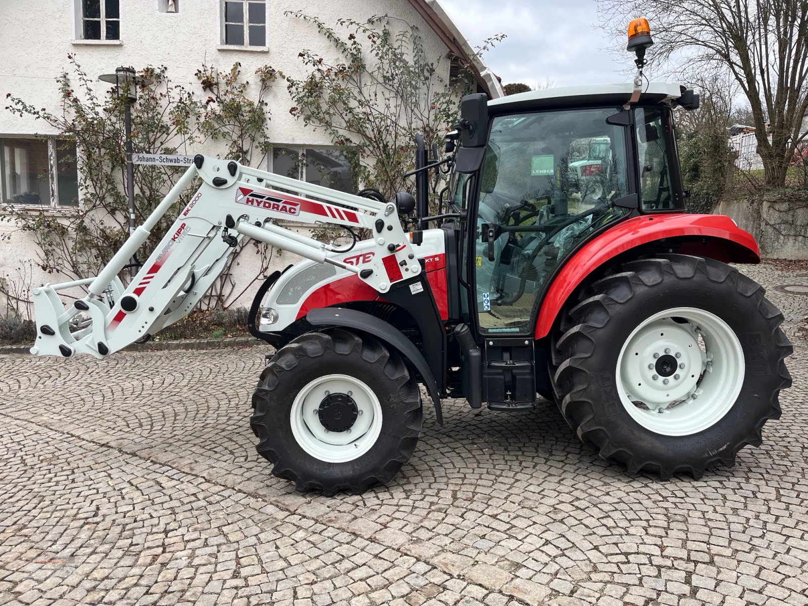 Traktor del tipo Steyr 4075 S Kompakt, Neumaschine In Schwandorf (Immagine 8)