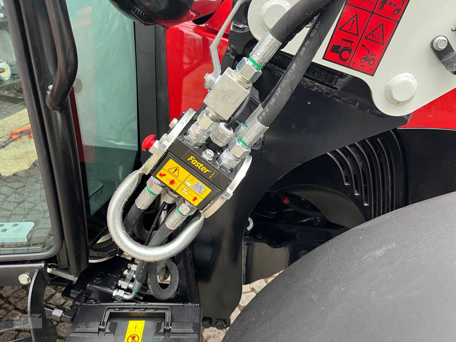 Traktor del tipo Steyr 4075 S Kompakt, Neumaschine In Schwandorf (Immagine 9)