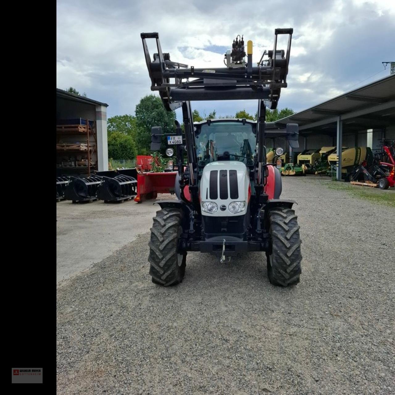 Traktor типа Steyr 4080 HILO, Gebrauchtmaschine в Gottenheim (Фотография 3)