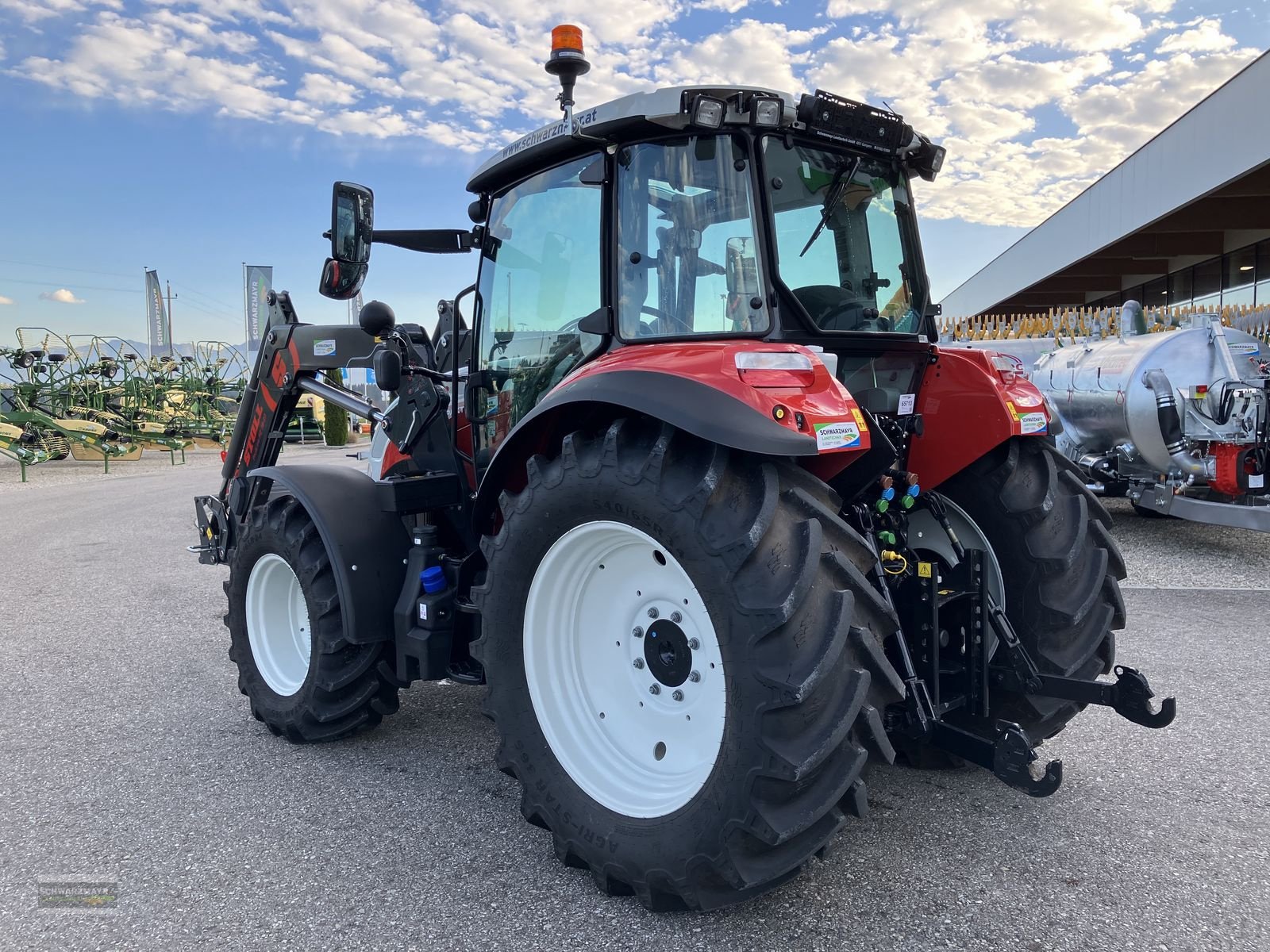 Traktor Türe ait Steyr 4080 Kompakt Hilo, Vorführmaschine içinde Gampern (resim 17)