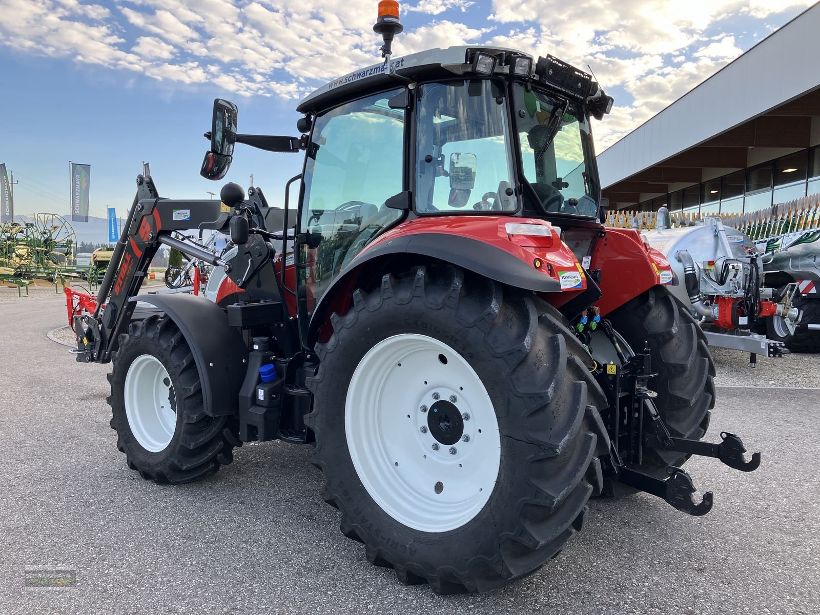 Traktor Türe ait Steyr 4080 Kompakt Hilo, Vorführmaschine içinde Gampern (resim 5)