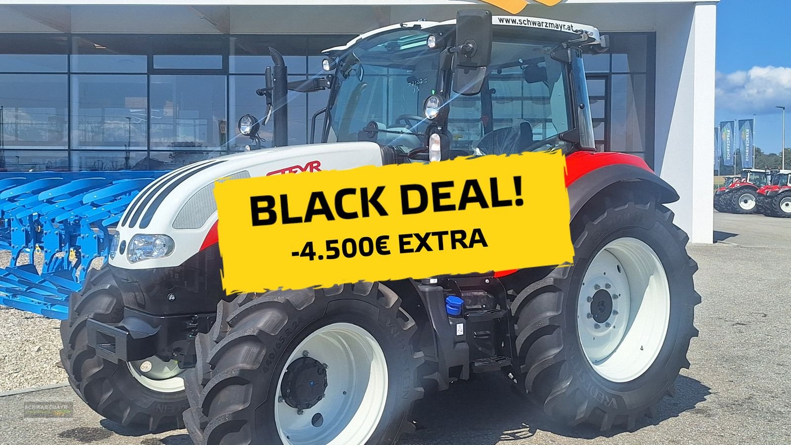 Traktor Türe ait Steyr 4080 Kompakt Hilo, Vorführmaschine içinde Gampern (resim 2)