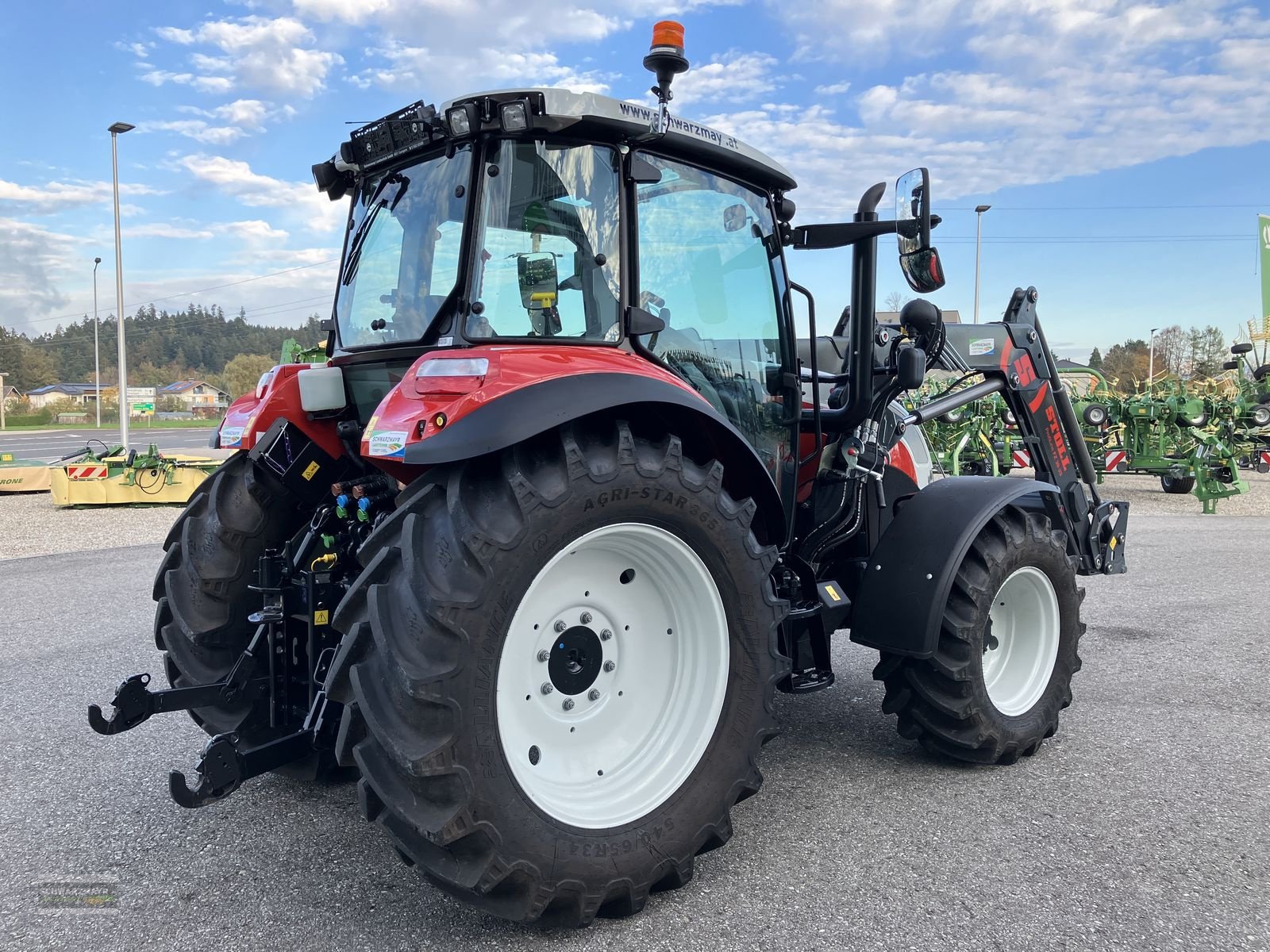 Traktor Türe ait Steyr 4080 Kompakt Hilo, Vorführmaschine içinde Gampern (resim 4)