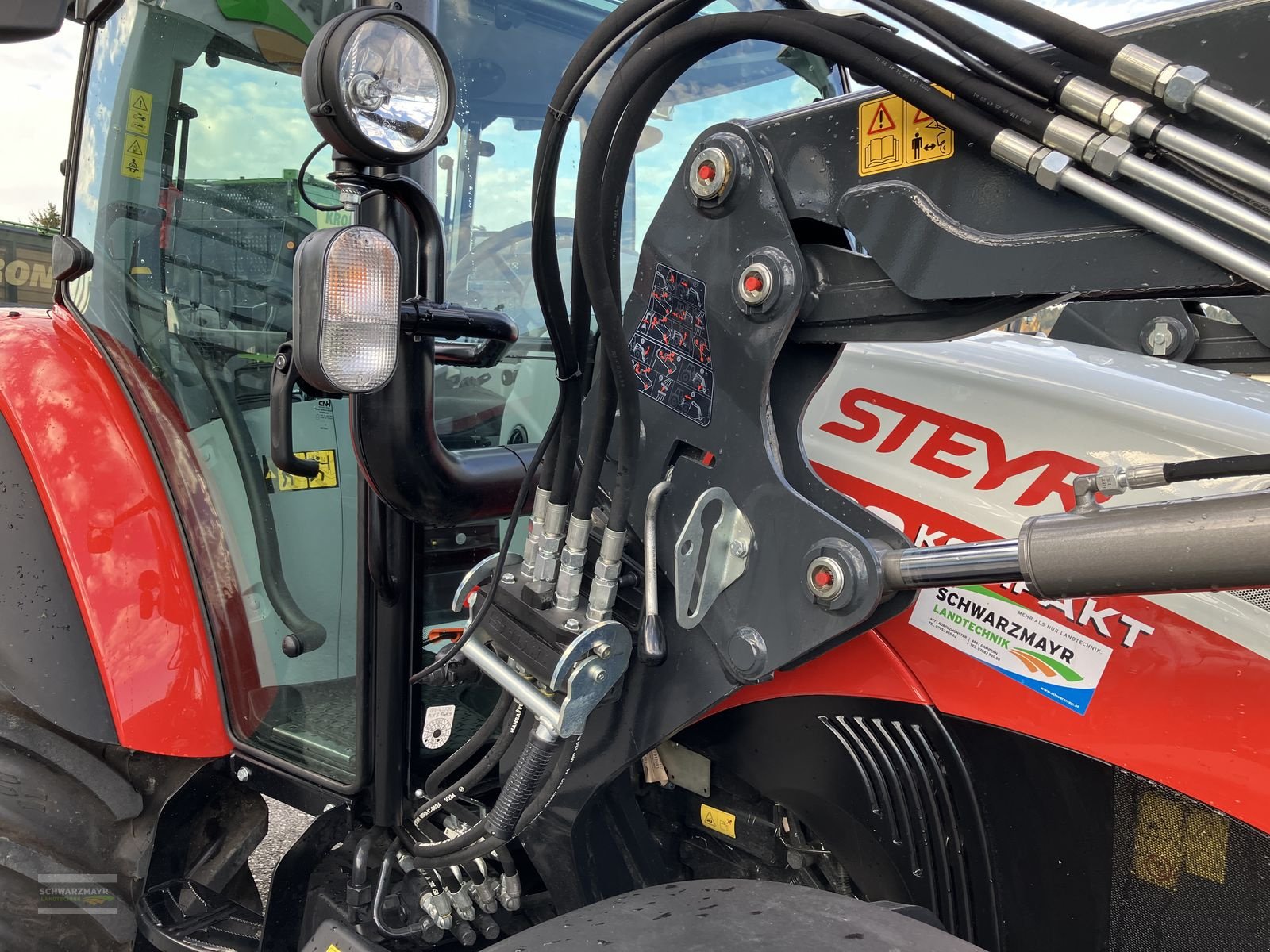 Traktor Türe ait Steyr 4080 Kompakt Hilo, Vorführmaschine içinde Gampern (resim 14)