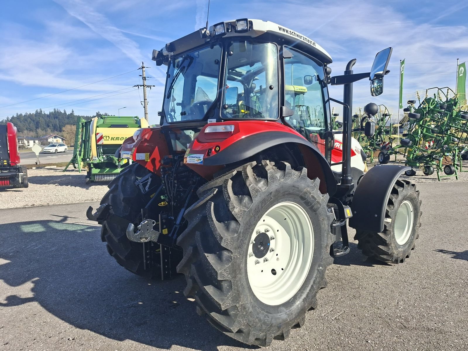 Traktor typu Steyr 4080 PLUS, Neumaschine w Schlitters (Zdjęcie 8)